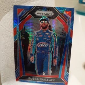 Bubba Wallace blue prizm